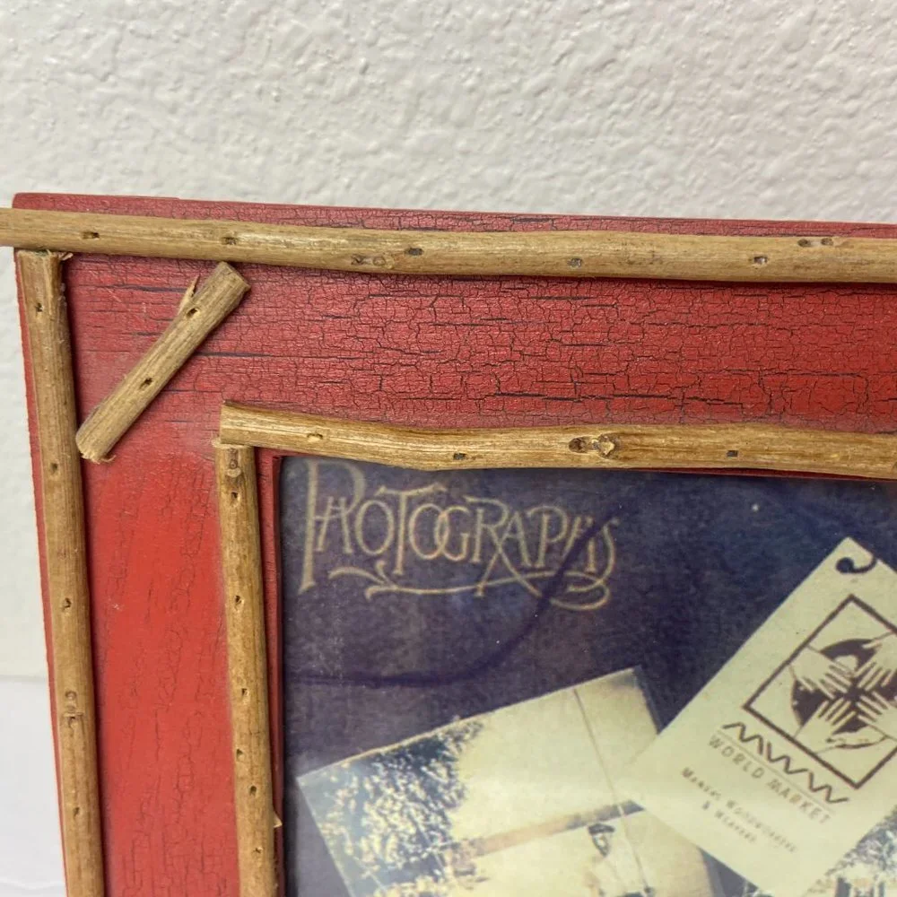 Vintage Rustic Picture Frame